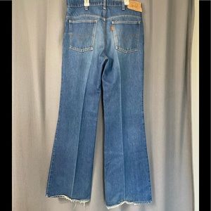 ❤️VINTAGE Orange Tab Levi’s Bells